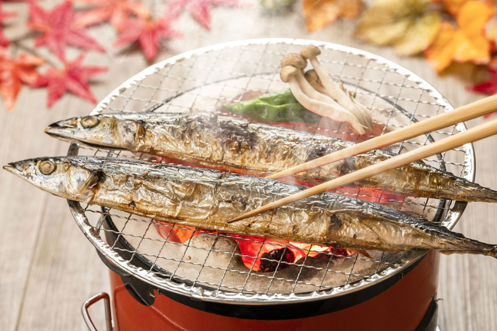 10月といえば秋刀魚