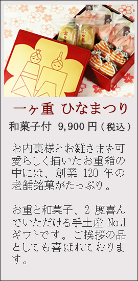 一ヶ重　ひなまつり