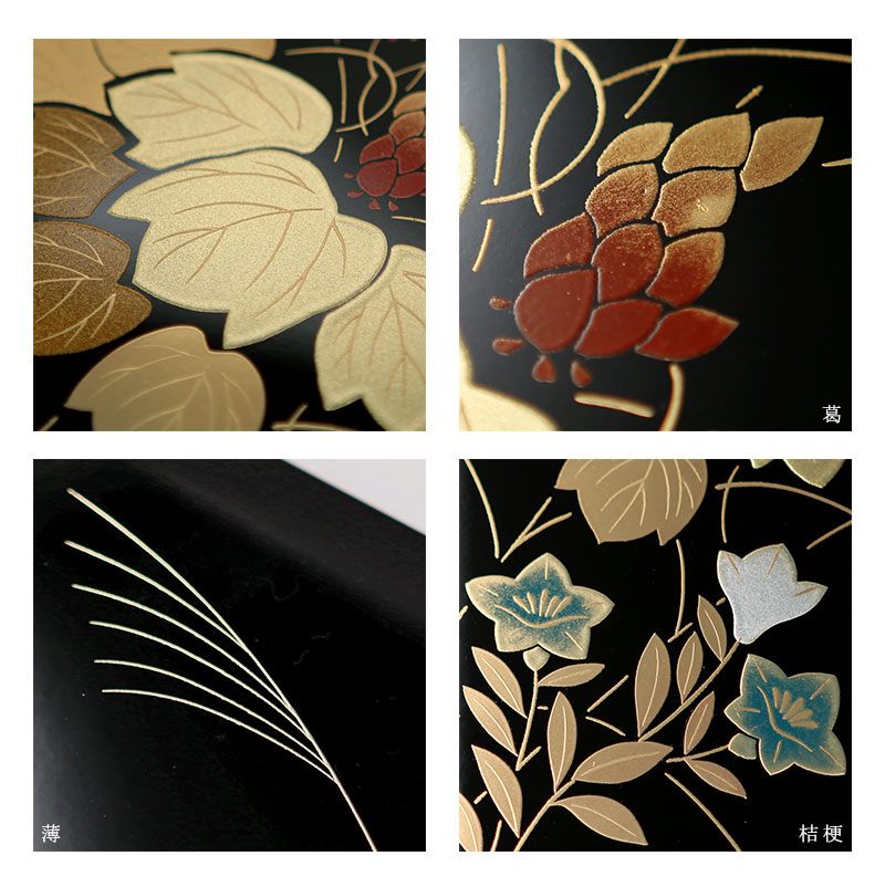 金彩の蒔絵