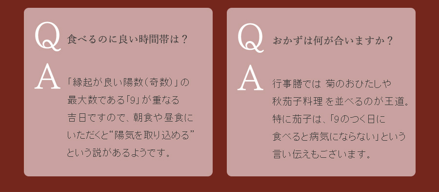 栗ご飯 Q＆A