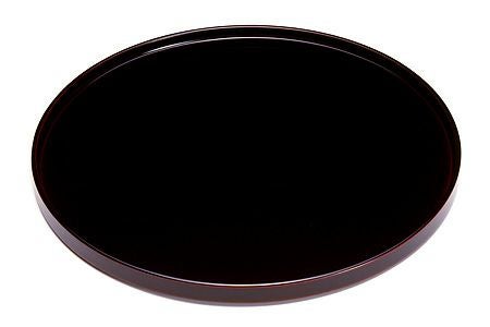 宮内庁御用達 漆器 山田平安堂】丸盆 溜 | 漆器 山田平安堂 WEB本店