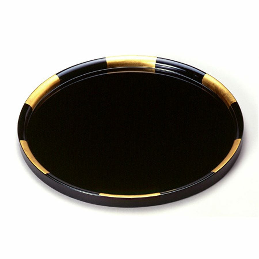 宮内庁御用達 漆器 山田平安堂】丸盆 金市松 | 漆器 山田平安堂 WEB本店