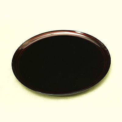 宮内庁御用達 漆器 山田平安堂】丸盆 帯白檀 | 漆器 山田平安堂 WEB本店