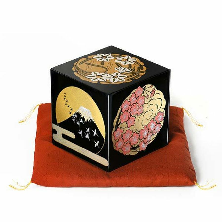 宮内庁御用達 漆器 山田平安堂】賽 富士草花 | 漆器 山田平安堂 WEB本店