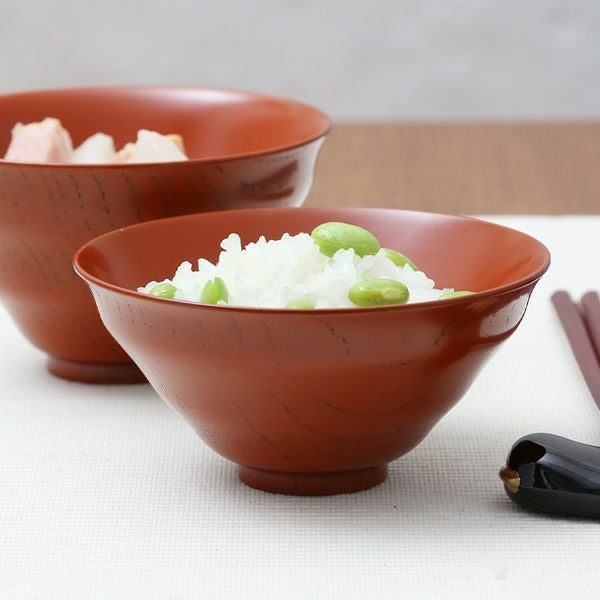 宮内庁御用達 漆器 山田平安堂】めし椀／汁椀 なごみ 洗朱 | 漆器 山田