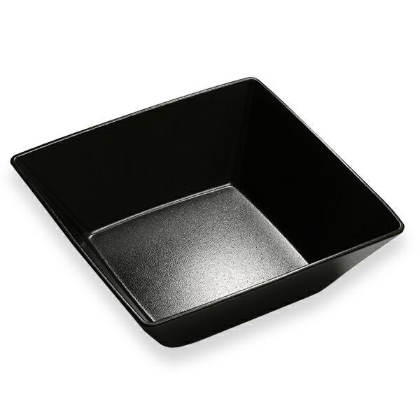 宮内庁御用達 漆器 山田平安堂】四方鉢／四方小皿 乾漆（黒） | 漆器