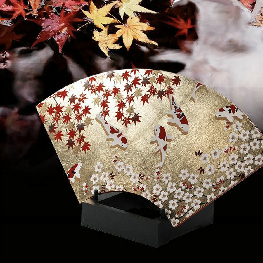 宮内庁御用達 漆器 山田平安堂】飾り扇 桜 | 漆器 山田平安堂 WEB本店