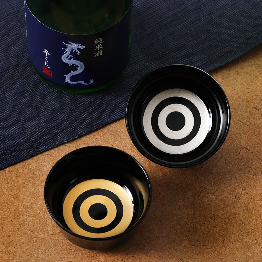 宮内庁御用達 漆器 山田平安堂】お猪口 蛇の目 | 漆器 山田平安堂 WEB本店